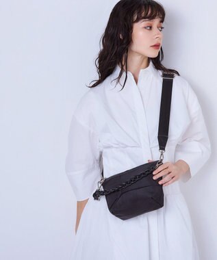 MioFIRANO FRAME D003 ショルダーバッグ はっ水 BLACK