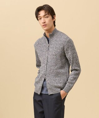 J.PRESS MEN ギマコットンフルジップ カーディガン