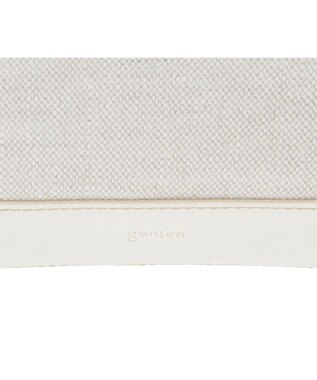 genten タペストリーカットワーク 2wayショルダーバッグ アイボリー