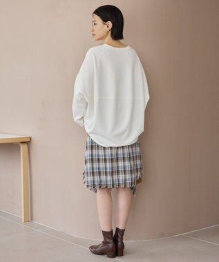 AMERICAN HOLIC コクーンポンチプルオーバー Off White