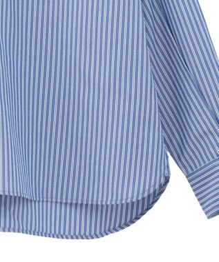 CRAFT STANDARD BOUTIQUE レギュラーカラーオーバーサイズシャツ Blue