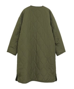 AMERICAN HOLIC 【WEB限定】あったかリバーシブルキルティングコート Khaki