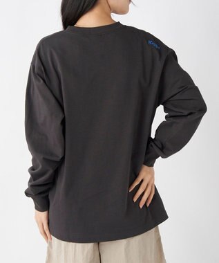 OP／FILA 【Kappa】フロントグラフィック ロンT ブラック