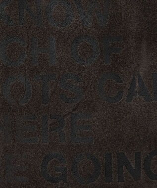 russet ステンシルデザインスエード2WAYトートバッグ(CE-1639) Gray