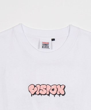 WEGO 【ユニセックス着用ITEM】別注VISIONグラフィックT（SS） ホワイト