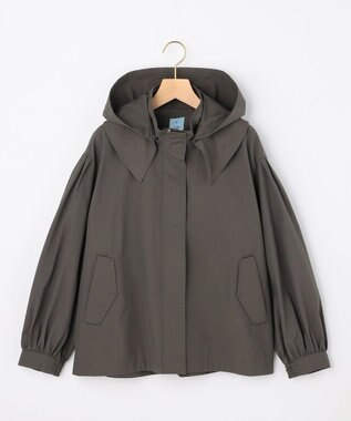 組曲 L 【先行予約】2WAYライトマウンテンパーカー カーキグレー系