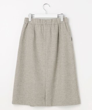 J.PRESS LADIES L ラメツイード スカート ベージュ系