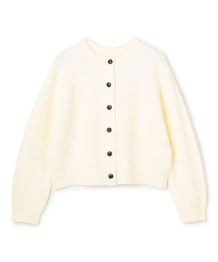 UNFILO ポップコーンニット 2WAYカーディガン