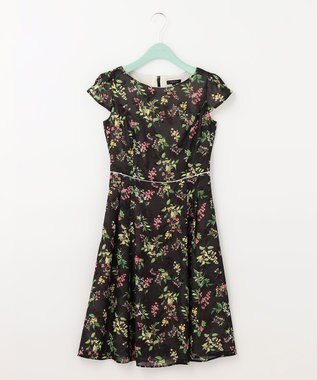 TOCCA 【洗える！】WATERCOLOR HARMONY ドレス ブラック系1