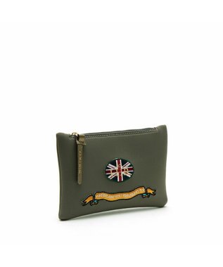 A.D.M.J. 【魔法の様に軽い】マジックライト/コード刺しゅうフラットポーチ2セット(S・LL) LO/RO