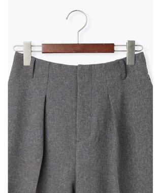 Te chichi フロントタックハーフパンツ《2025Autumn catalog vol.2 item》 グレー