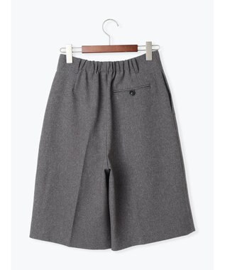 Te chichi フロントタックハーフパンツ《2025Autumn catalog vol.2 item》 グレー