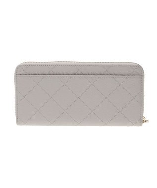 CLATHAS ベール ラウンド長財布 ライトグレー