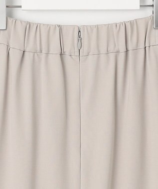 J.PRESS LADIES S 【洗える】 Hari-Puru jersey スカート ライトグレー系