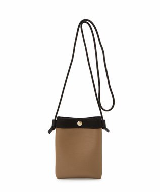 TOPKAPI 【Breath TOPKAPI】RIPPLE リプル スリム サコッシュ スマホショルダー カーキブラウン