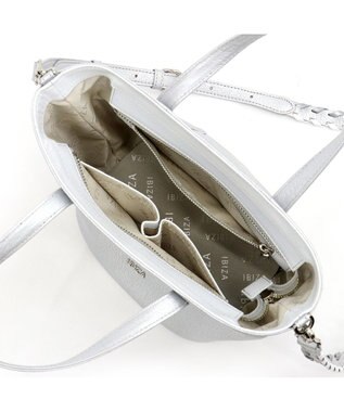 IBIZA フレスクーラ　2WAYバッグ シルバー