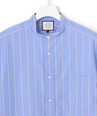 J.PRESS YORK STREET 【UNISEX】ストライプ シャツ ブルー系1