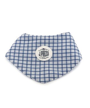 PET PARADISE J.PRESS クールバンダナ 中型犬 ホワイト×ネイビー