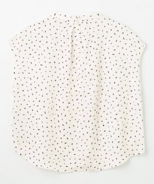 ANY ボウタイブラウス エクリュベース