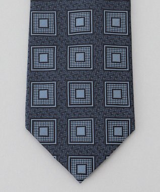 GOTAIRIKU GOTAIRIKU別注【日本製】シルク ネクタイ_総柄 サックスブルー系8