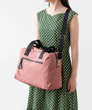 TOCCA 【WEB＆一部店舗限定】【A4サイズ対応】CAROVANA BOSTON ボストンバッグ ピンク系