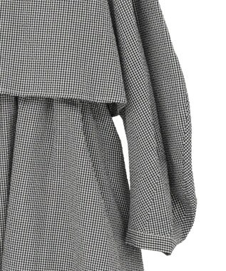 AMERICAN HOLIC サッカーティアードブラウス Gingham Check