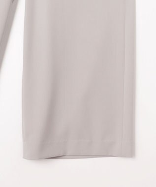 自由区 【洗える・XSサイズあり】ライト2WAYストレッチワイド パンツ グレー系