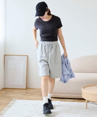 WEGO 【SMサイズ展開】コンパクトリブT ブラック