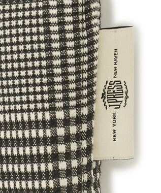 J.PRESS MEN 【KANEMASA】 グレンチェック サッカージャージー コーチジャケット ブラック系3