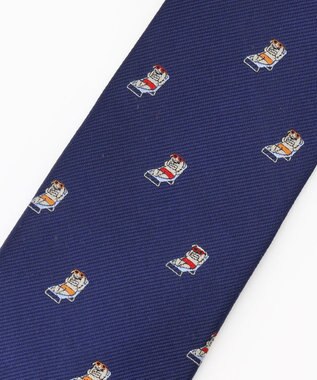 J.PRESS MEN 【JOKE TIE COLLECTION】ハンサムダンビーチベッド ネクタイ ネイビー系7