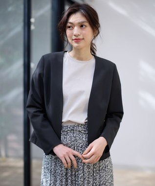 ANY 【WEB・一部店舗限定】【ストレッチ/UVケア/接触冷感】イージィケアストレッチジャケット ブラック系