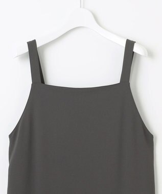 J.PRESS LADIES L 【WEB限定カラーあり・洗える】Lightジョーゼット キャミ ワンピース グレー系