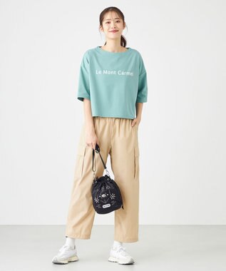 SHARE PARK LADIES 【UVカット・吸水速乾・ストレッチ・軽量 】ロゴショートTシャツ（S・Mサイズ） サックスブルー系