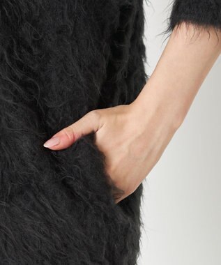 NAVE 【Nave】モヘアシャギー カーディガン ブラック系