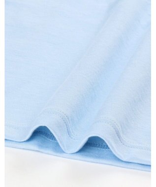 ワコール／睡眠科学 パジャマ 5分袖 半袖 8分丈 綿100%(本体) 天竺素材 レディース YDT150 睡眠科学／ワコール サックス