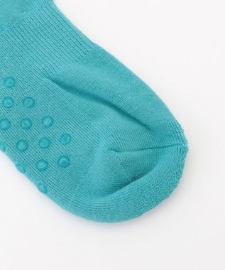 PW CIRCULUS 【虫よけ加工】【MEN】ブランドロゴ ショートソックス  ゴルフ ブルー系