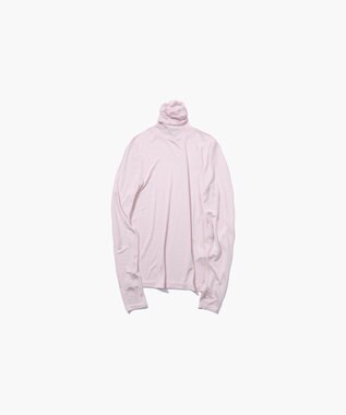 ATON MODAL SILK JERSEY | タートルネック PINK