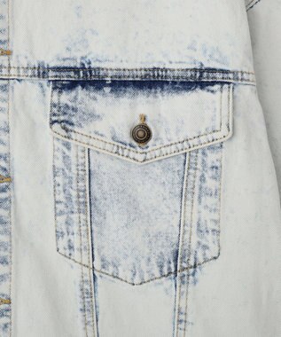 CRAFT STANDARD BOUTIQUE ハイブリーチケミカル加工デニムジャケット Light Indigo