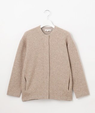 自由区 ラメブークレ アウター モカ