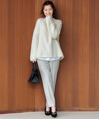 23区 【VIOLAd'ORO】イタリアンWフェイスレザー トートバッグ ブラック系