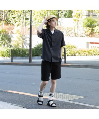 林八百吉商店 un chapeau　カンカン帽 ナチュラル