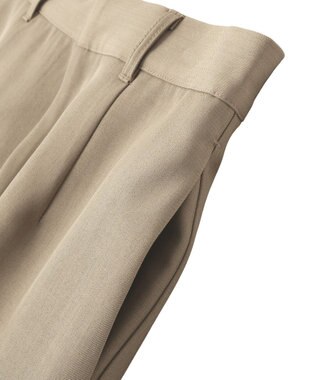 CRAFT STANDARD BOUTIQUE ＜セレモニー＞カットアウトヘムIラインスカート Beige