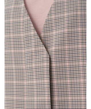 earth music&ecology フロントジップジャンスカ Glen Check