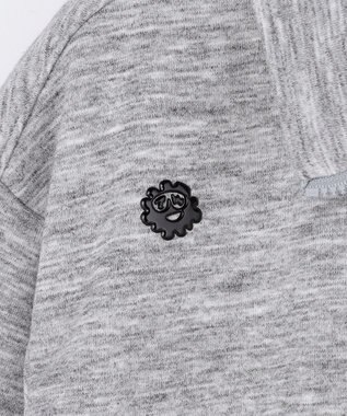 PW CIRCULUS 【WOMEN】ハーフジップ 裏毛スウェットトップス ゴルフウェア レディース グレー系