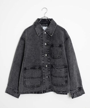 WEGO デニムカバーオール ブラック