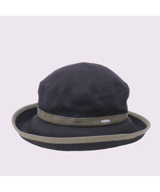 ATRENA 【日本製】配色平天セーラー ブラウン