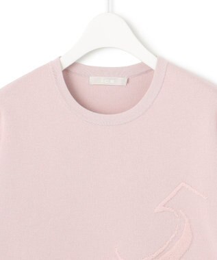 ICB 【洗える】ナンバリングカラーニット  プルオーバー ヘイズピンク系［ソウルナンバー５］