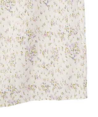 earth music&ecology フラワーバッククロスキャミワンピース Ivory