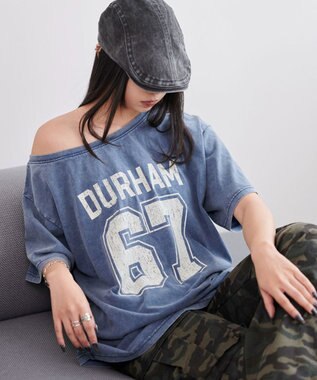 WEGO ２WAYグラフィックワンショルBIGT ネイビー