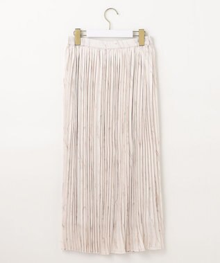 ANY SIS 【2SET】パーカー×マーブルプリントスカート セットアップ アイボリー系